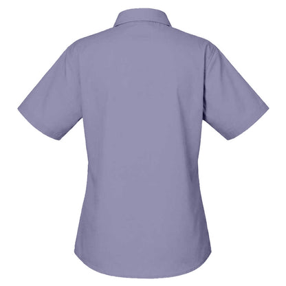 Lavender - Back - Henbury Womens-Ladies Pique Polo Shirt