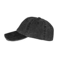 Washed Black - Side - Native Spirit Unisex Adult Destroy Cap
