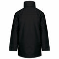 Black - Back - Kariban Mens Parka