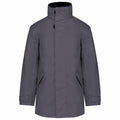 Convoy Grey - Front - Kariban Mens Parka