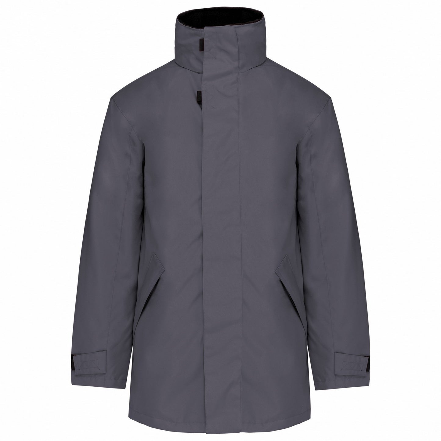 Convoy Grey - Front - Kariban Mens Parka