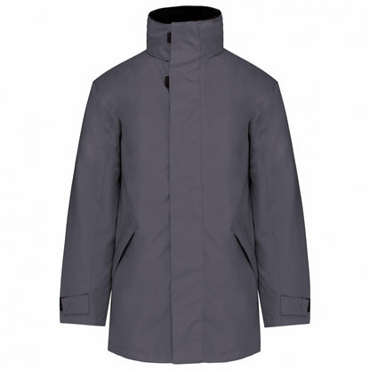 Convoy Grey - Front - Kariban Mens Parka