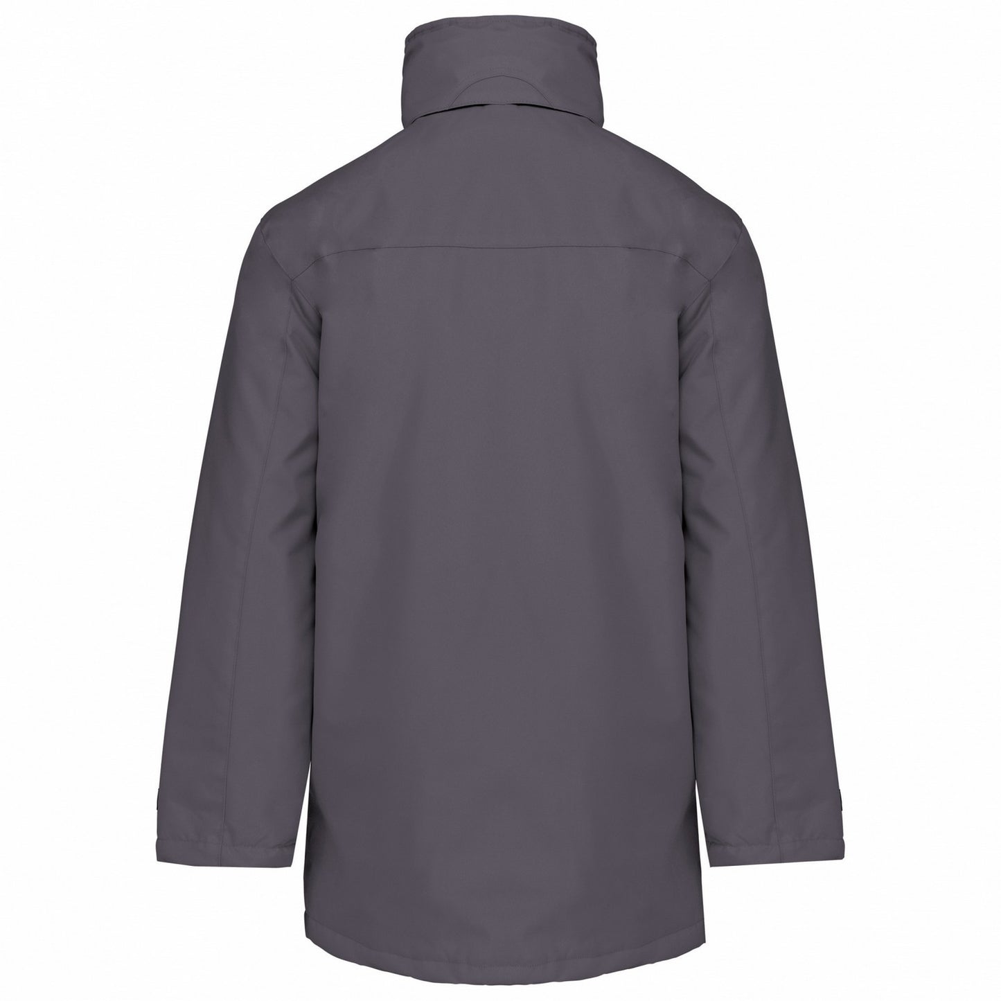 Convoy Grey - Back - Kariban Mens Parka