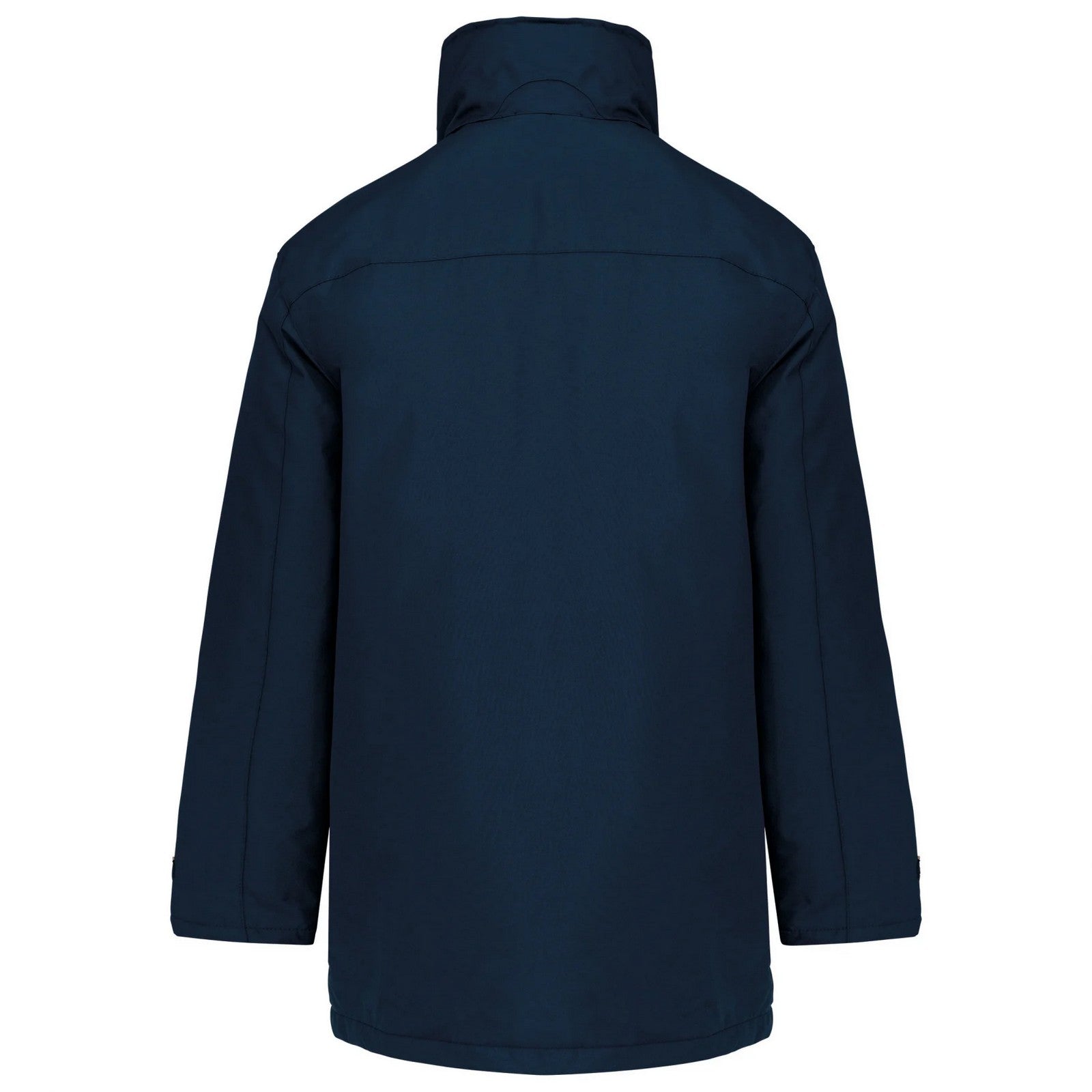 Navy - Back - Kariban Mens Parka