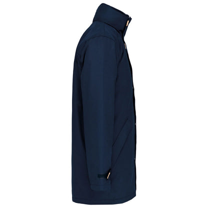 Navy - Side - Kariban Mens Parka