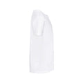 White - Side - Jerzees Schoolgear Childrens-Kids Classic 175 Ringspun Cotton T-Shirt