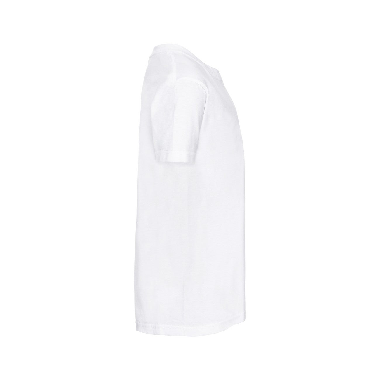 White - Side - Jerzees Schoolgear Childrens-Kids Classic 175 Ringspun Cotton T-Shirt