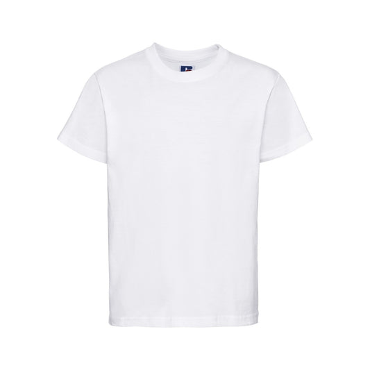 White - Front - Jerzees Schoolgear Childrens-Kids Classic 175 Ringspun Cotton T-Shirt