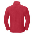 Classic Red - Back - Russell Mens Outdoor Fleece Jacket