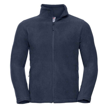French Navy - Front - Russell Mens Outdoor Fleece Jacket