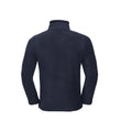 French Navy - Back - Russell Mens Outdoor Fleece Jacket