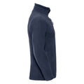 French Navy - Side - Russell Mens Outdoor Fleece Jacket