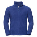 Royal Blue - Front - Russell Mens Outdoor Fleece Jacket