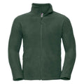 Bottle Green - Back - Russell Mens Outdoor Fleece Jacket