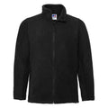Black - Front - Russell Mens Outdoor Fleece Jacket