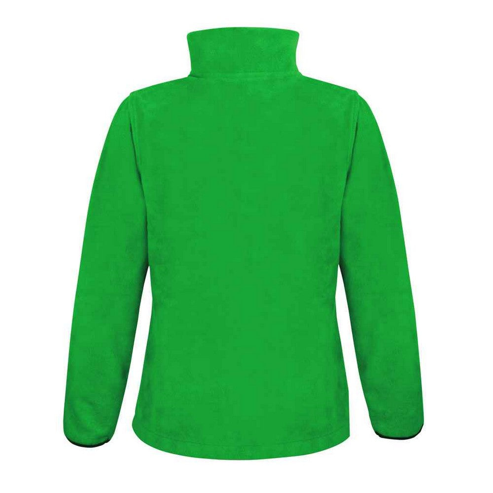 Vivid Green - Back - Result Core Womens-Ladies Norse Fashion Outdoor Fleece Jacket