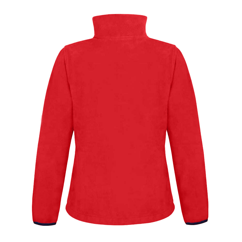 Flame Red - Back - Result Core Womens-Ladies Norse Fashion Outdoor Fleece Jacket