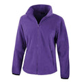 Purple - Front - Result Core Womens-Ladies Norse Fashion Outdoor Fleece Jacket
