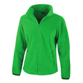 Vivid Green - Front - Result Core Womens-Ladies Norse Fashion Outdoor Fleece Jacket