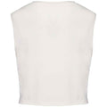 Washed Ivory - Back - Native Spirit Womens-Ladies Cropped Tank Top