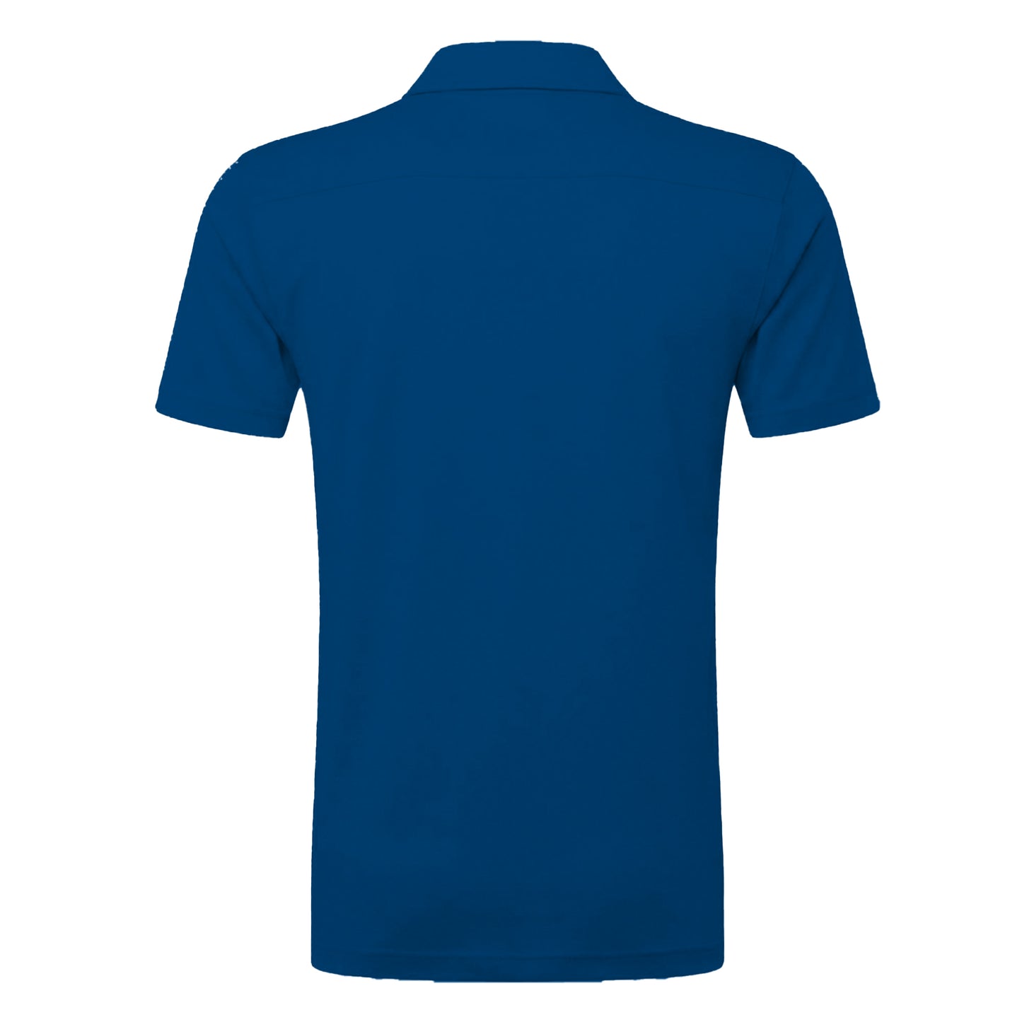 Bright Royal Blue - Back - Russell Mens Polycotton Pique Hardwearing Polo Shirt