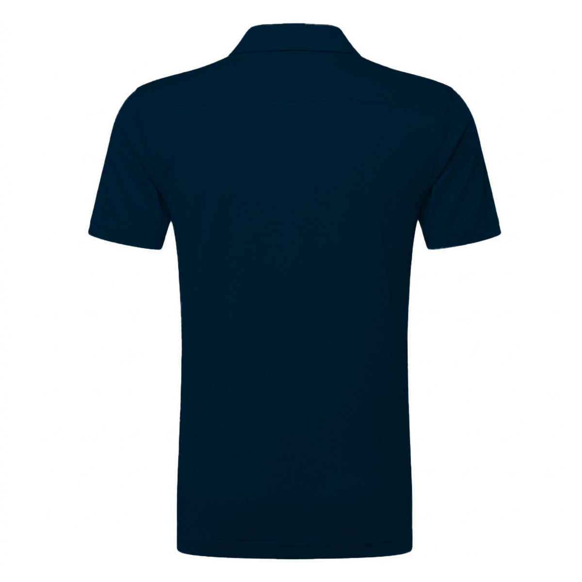 French Navy - Back - Russell Mens Polycotton Pique Hardwearing Polo Shirt
