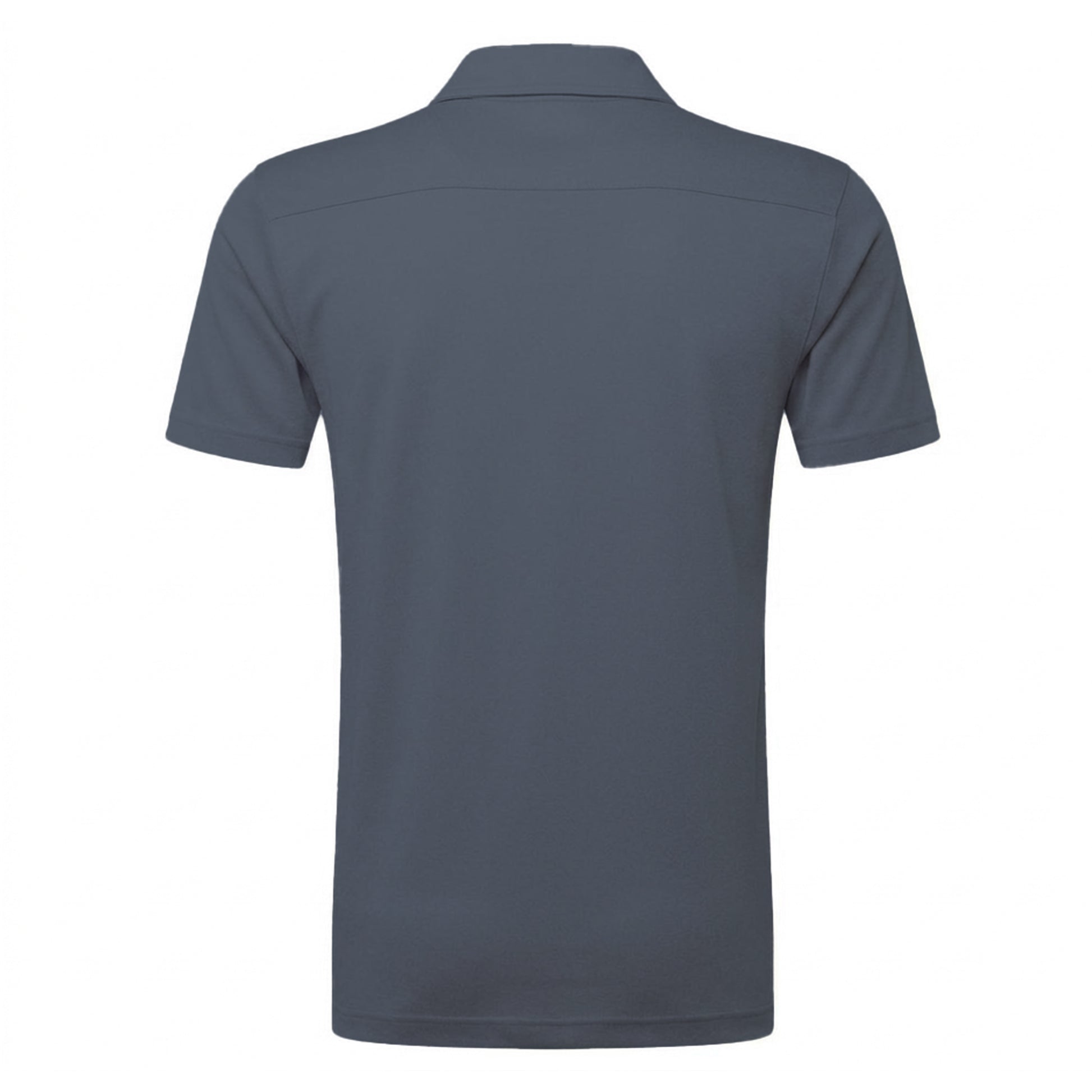 Convoy Grey - Back - Russell Mens Polycotton Pique Hardwearing Polo Shirt