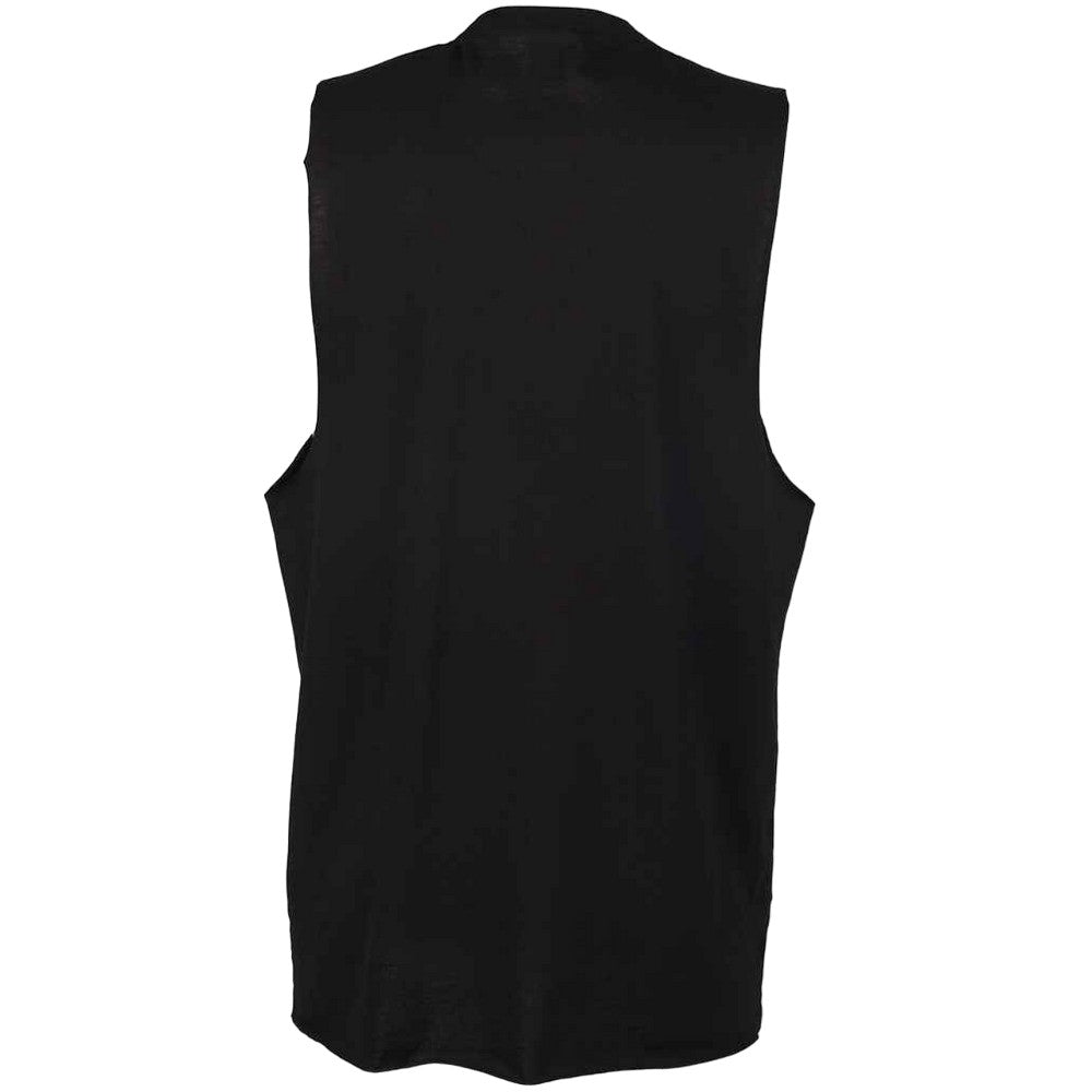 Black - Back - SF Men Mens High-Neck Tank Top
