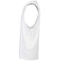 White - Side - SF Men Mens High-Neck Tank Top