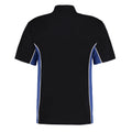 Black-Royal Blue - Back - GAMEGEAR Mens Track Polycotton Pique Polo Shirt