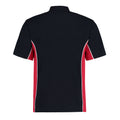 Navy-Red - Back - GAMEGEAR Mens Track Polycotton Pique Polo Shirt