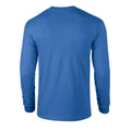 Royal Blue - Back - Gildan Unisex Adult Ultra Plain Cotton Long-Sleeved T-Shirt