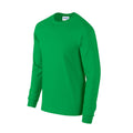 Irish Green - Side - Gildan Unisex Adult Ultra Plain Cotton Long-Sleeved T-Shirt