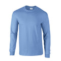 Carolina Blue - Front - Gildan Unisex Adult Ultra Plain Cotton Long-Sleeved T-Shirt