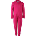 Fuchsia - Front - SF Minni Childrens-Kids All-In-One Nightwear