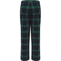 Navy-Green - Back - SF Minni Childrens-Kids Tartan Lounge Pants