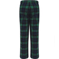 Navy-Green - Back - SF Minni Childrens-Kids Tartan Lounge Pants