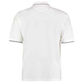 White-Navy - Back - Kustom Kit Mens Polo Shirt