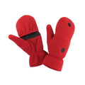 Red - Front - Result Unisex Adult Fingerless Gloves