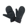 Black - Front - Result Unisex Adult Fingerless Gloves