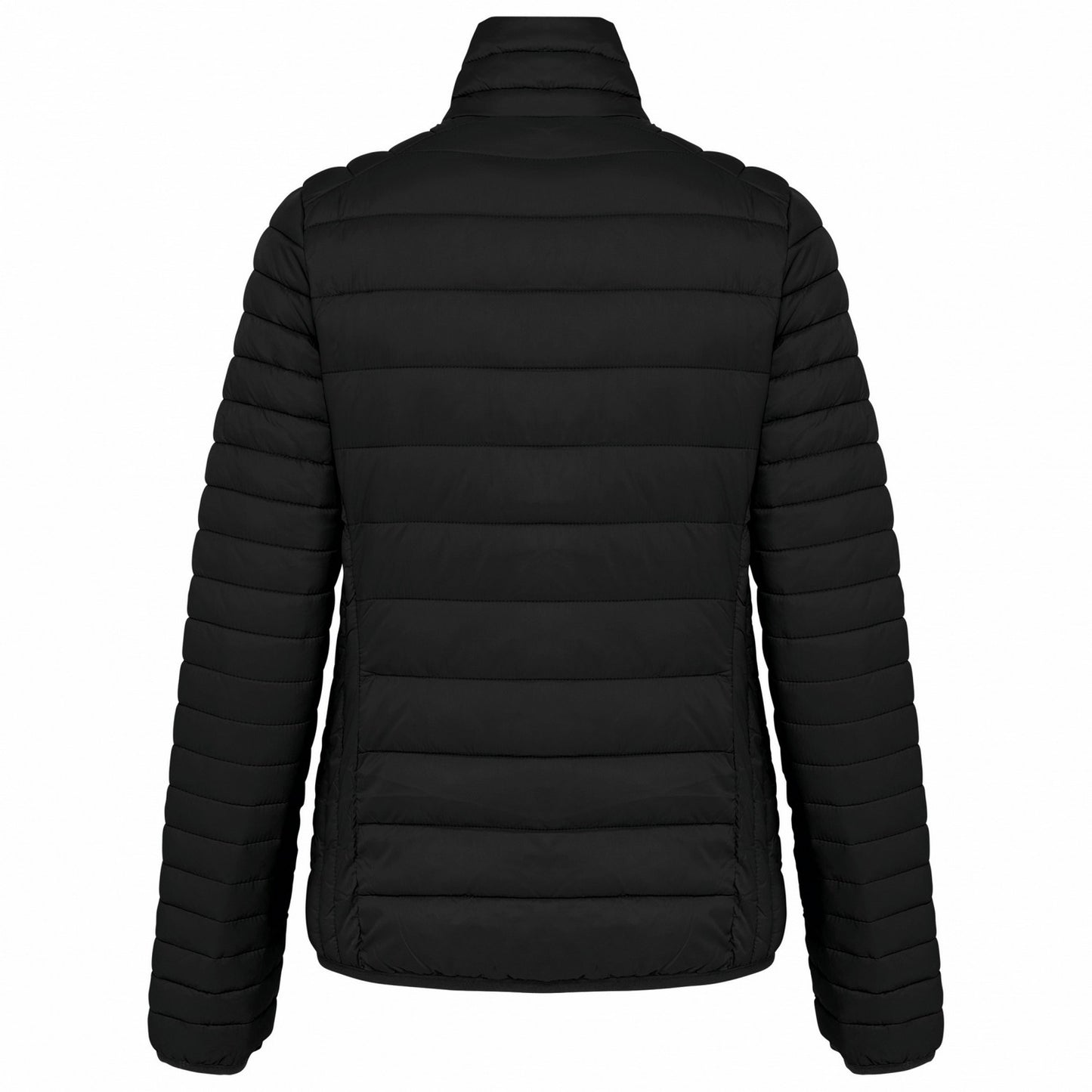 Black - Back - Kariban Womens-Ladies Lightweight Padded Jacket