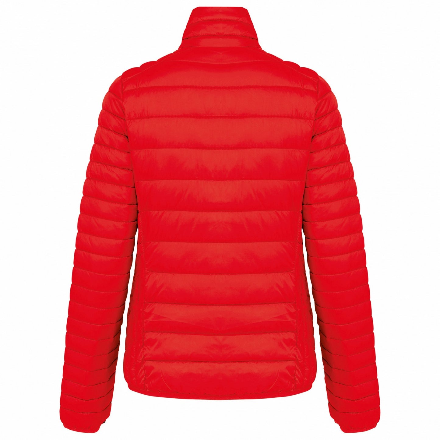 Red - Back - Kariban Womens-Ladies Lightweight Padded Jacket