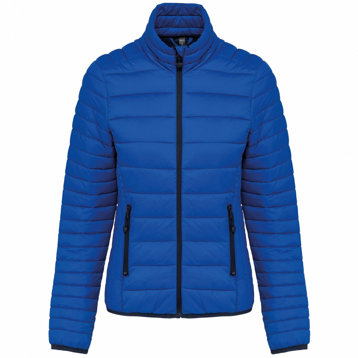 Light Royal Blue - Front - Kariban Womens-Ladies Lightweight Padded Jacket