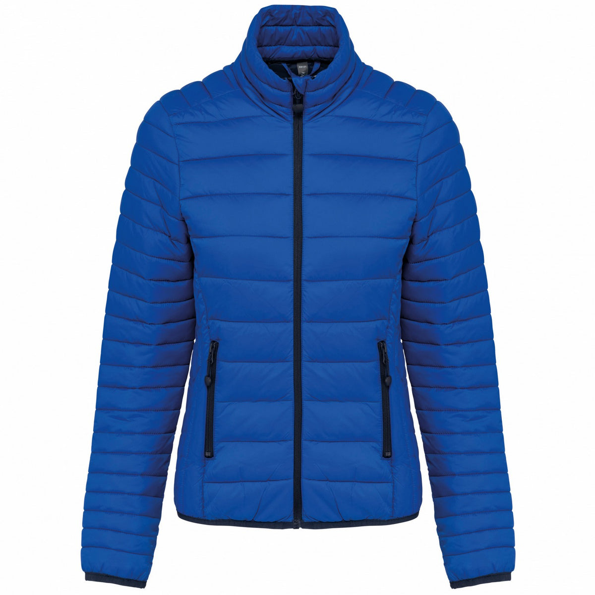Light Royal Blue - Front - Kariban Womens-Ladies Lightweight Padded Jacket