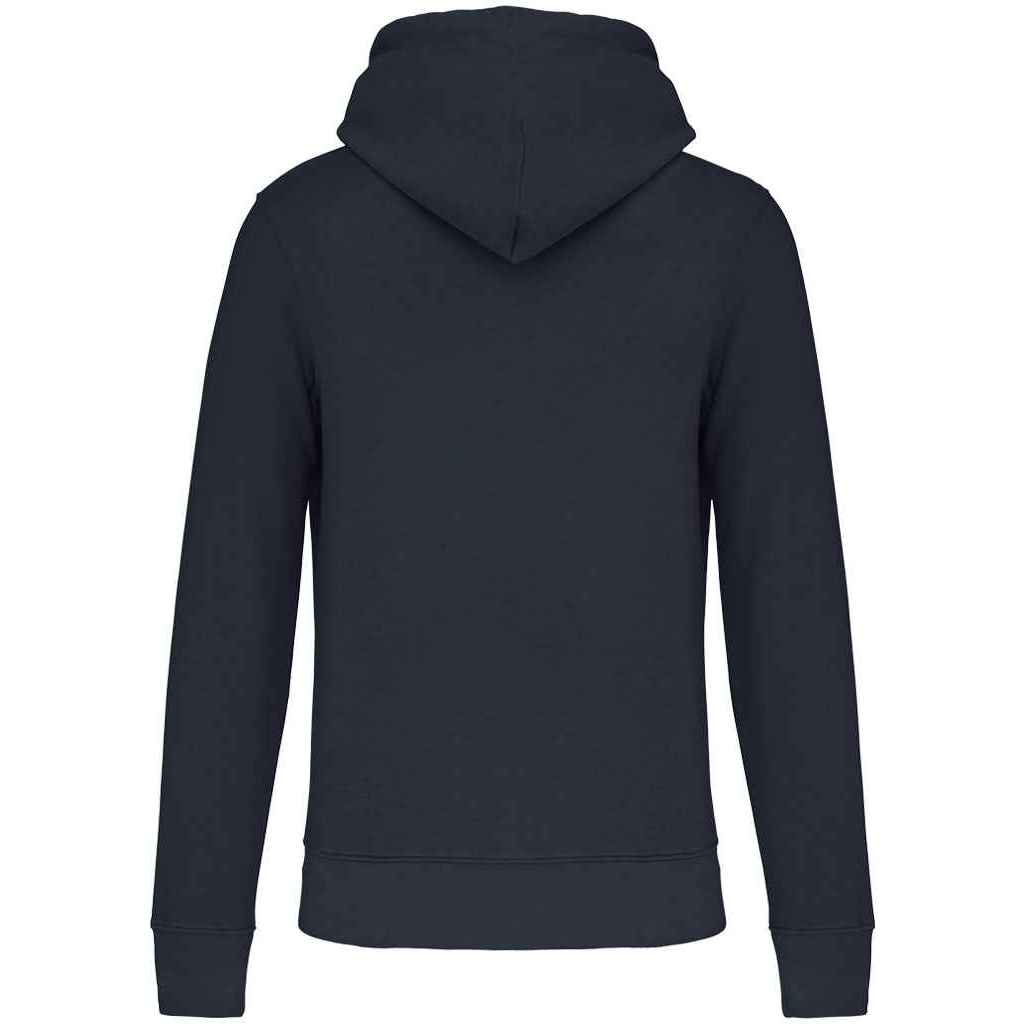 Navy - Back - Kariban Childrens-Kids Eco Friendly Hoodie