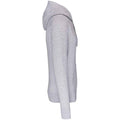 Oxford Grey - Side - Kariban Childrens-Kids Eco Friendly Hoodie