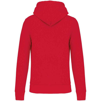 Red - Back - Kariban Childrens-Kids Eco Friendly Hoodie