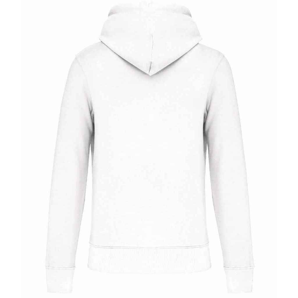 White - Back - Kariban Childrens-Kids Eco Friendly Hoodie