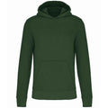 Forest Green - Front - Kariban Childrens-Kids Eco Friendly Hoodie