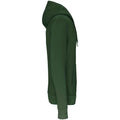 Forest Green - Side - Kariban Childrens-Kids Eco Friendly Hoodie